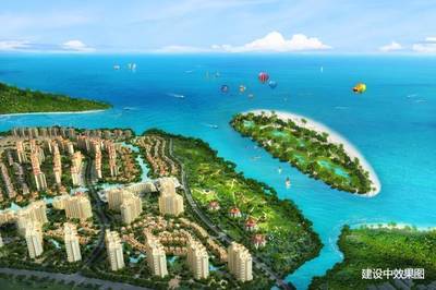 海南恒大御海天下,原生“U型湾区”,大自然珍贵献礼